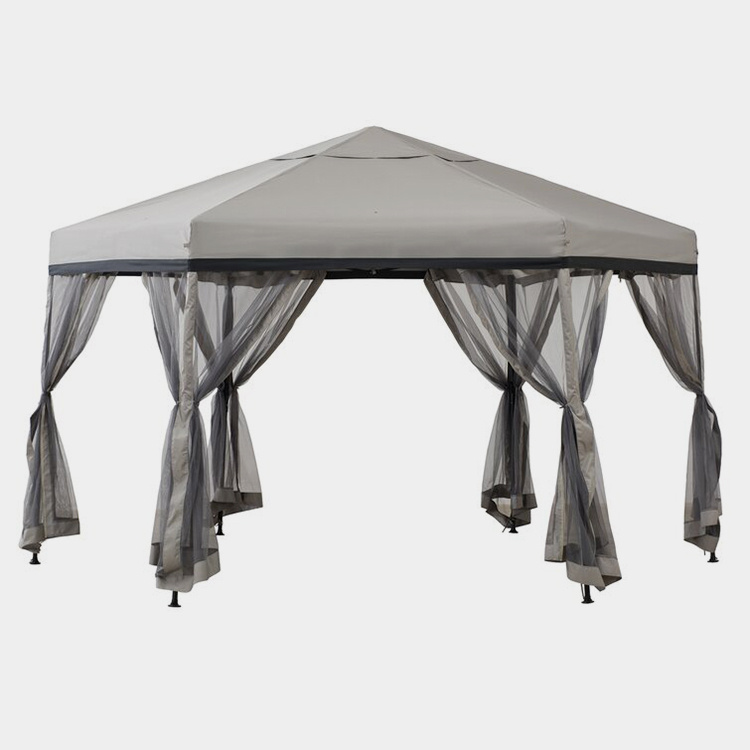 11x11ft Soft-top Hexagon Gazebo