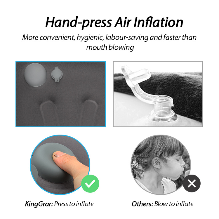 Inflatable Camping Travel Pillow