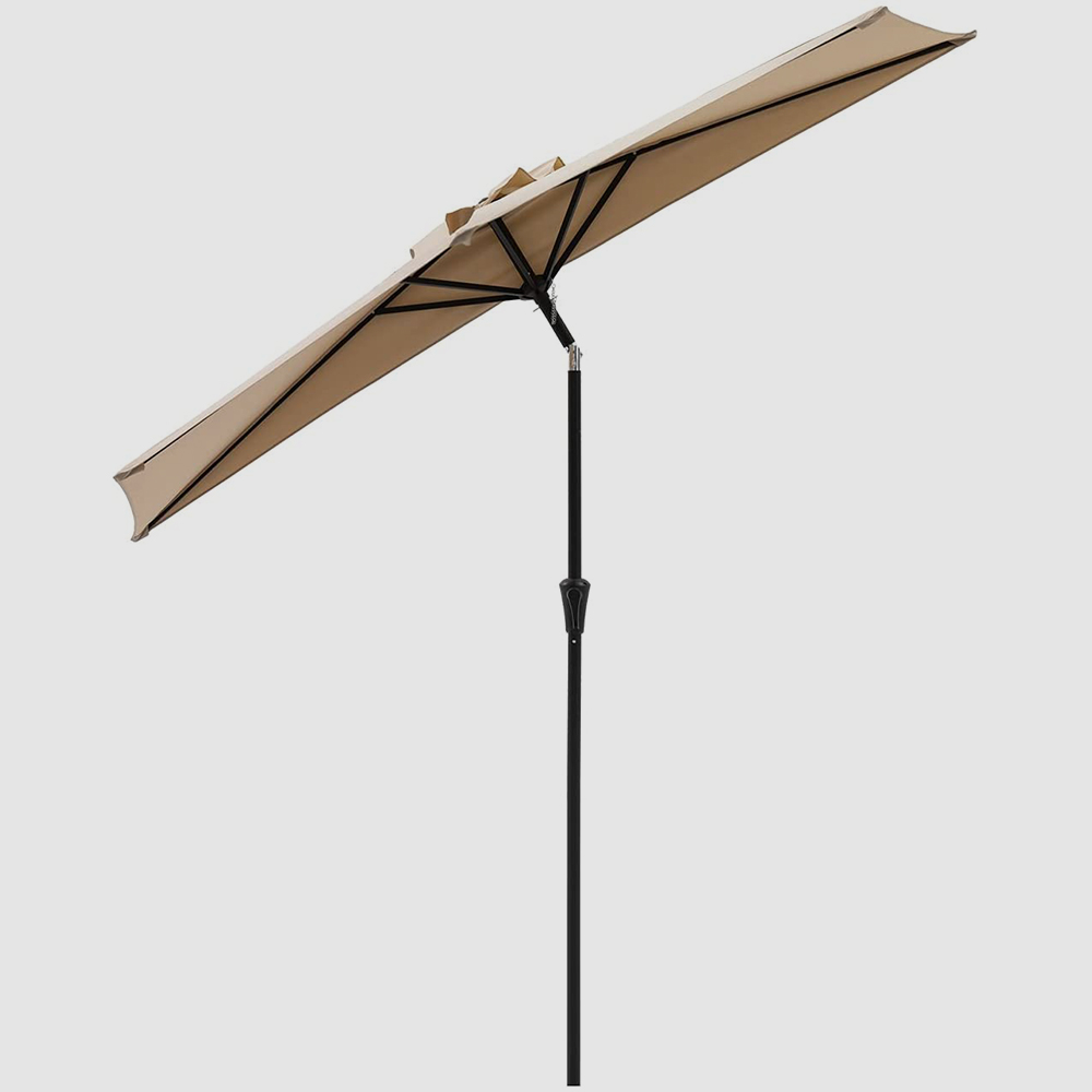 9ft Semi-Circular Terrace Outdoor Umbrella