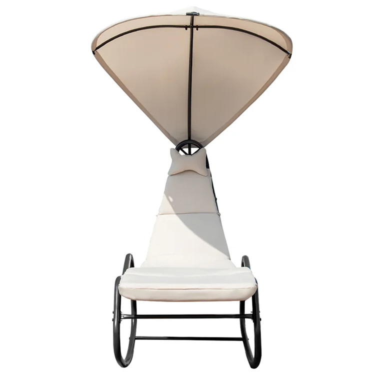 Outdoor Chaise Lounge Swing Chair