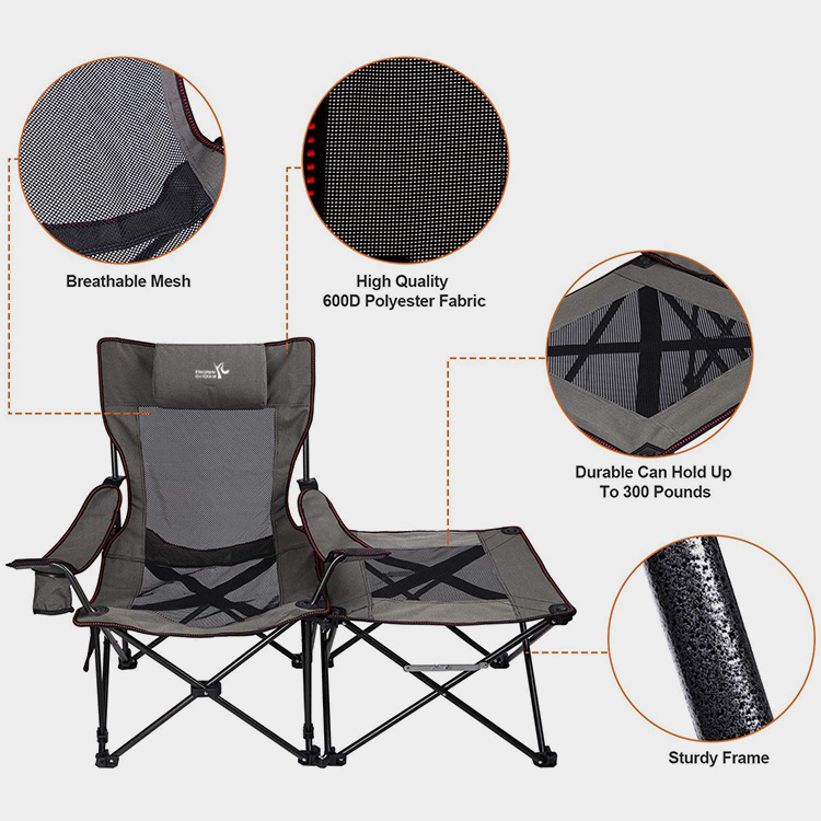Camping Folding Chaise Lounge Chair