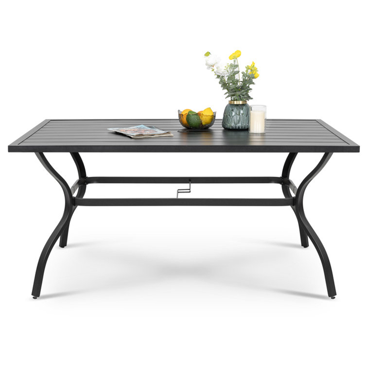 Outdoor Patio Rectangular Dining Table