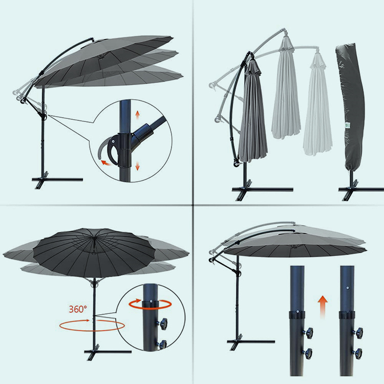 3M Outdoor Cantilever Parasol