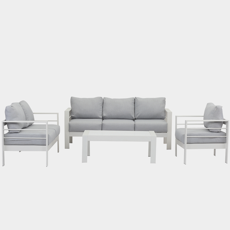 5-Pcs Set Aluminum Patio Chat Set