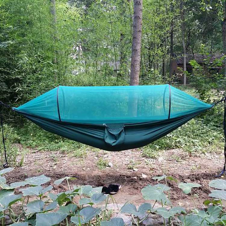 Camping Hammock with Pop Up Mosquito Net