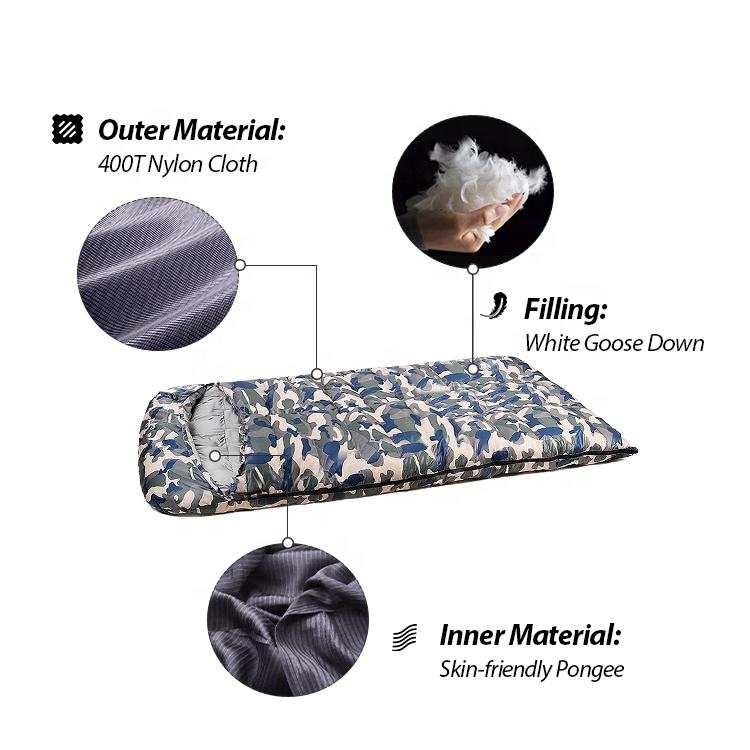 2 Person Envelope Sleeping Bag for Couple