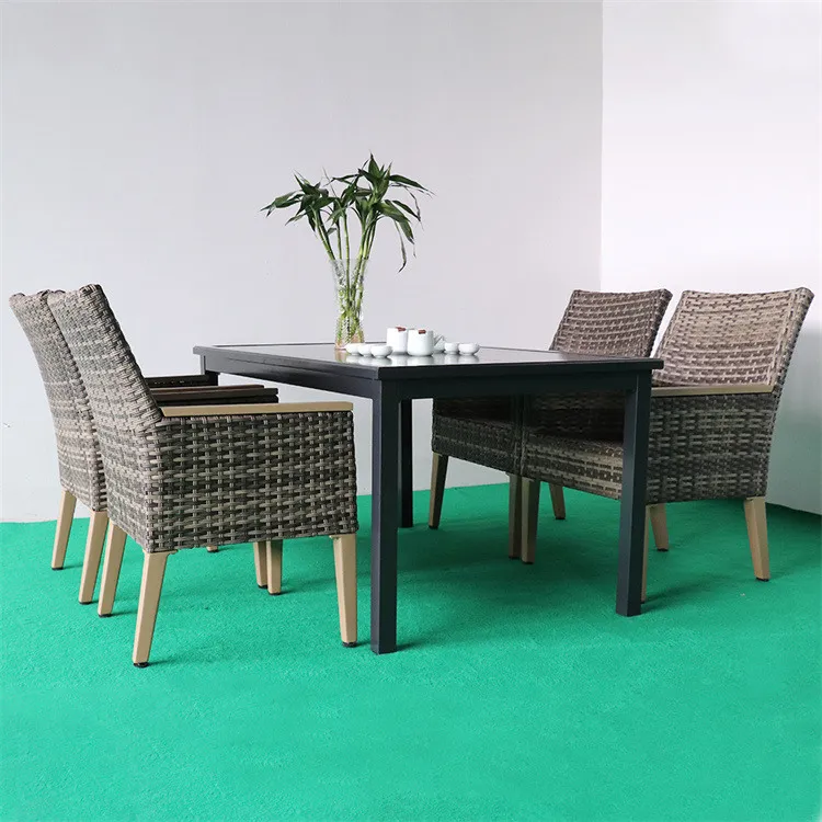What are the benefits of using rattan furniture products outdoors?