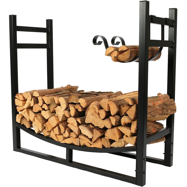 Firewood Log Rack with wood Holder