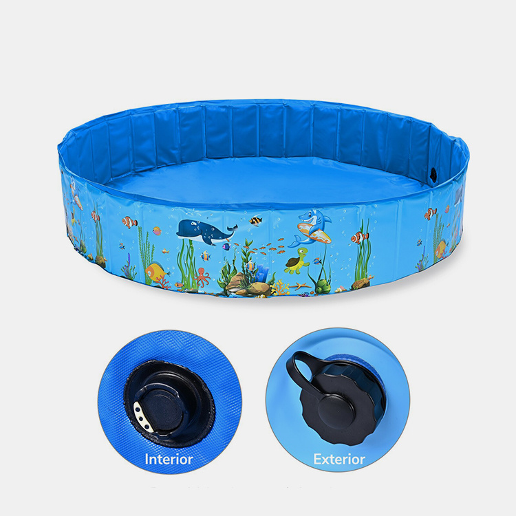 Outdoor Collapsible Pet Dog Bath Pool