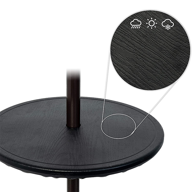 20'' Outdoor Adjustable Umbrella Table