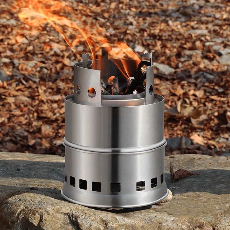 Camping Wood BBQ Stove