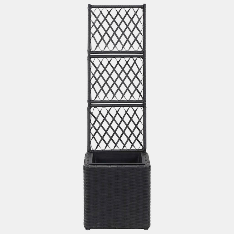 Raised Garden Bed with Trellis Planter Box