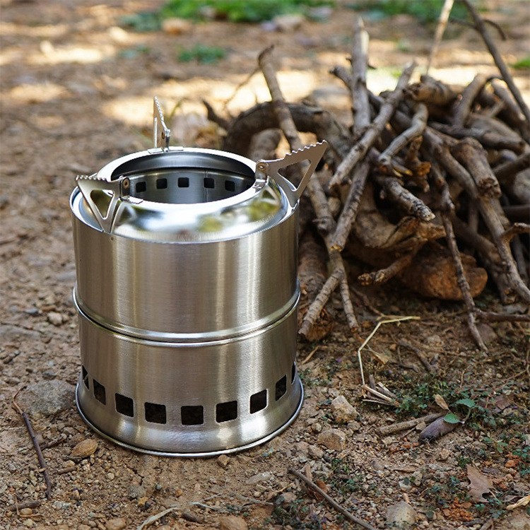 Camping Wood BBQ Stove