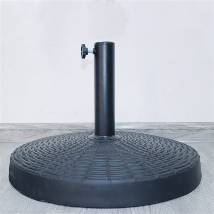 23'' Round Wicker Patio Umbrella Base Stand