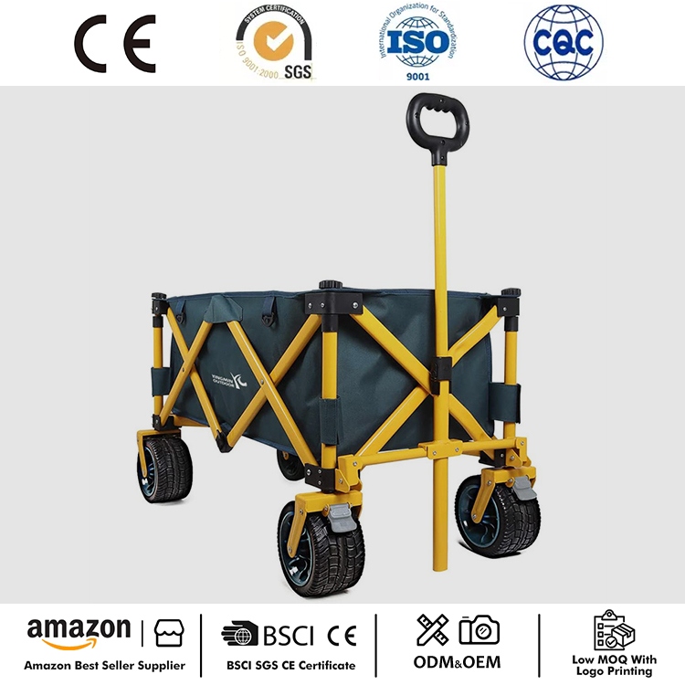 Outdoor Folding Collapsible Wagon Cart