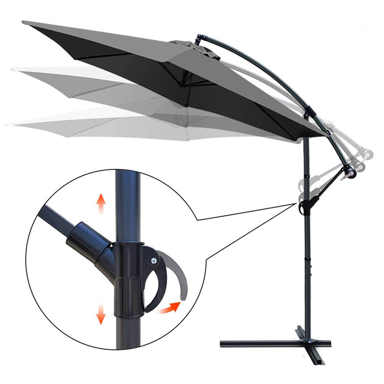 3m Cantilever Garden Parasol