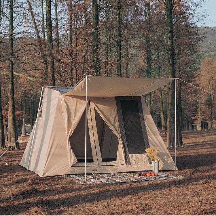 Outdoor Watertight Cotton Canvas Tent
