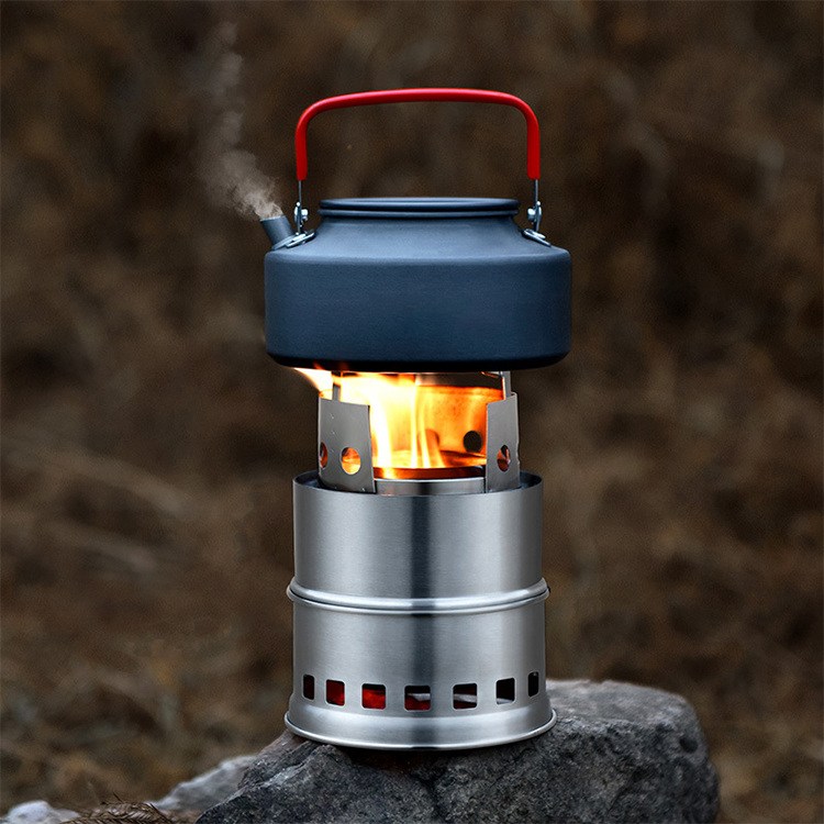 Camping Wood BBQ Stove