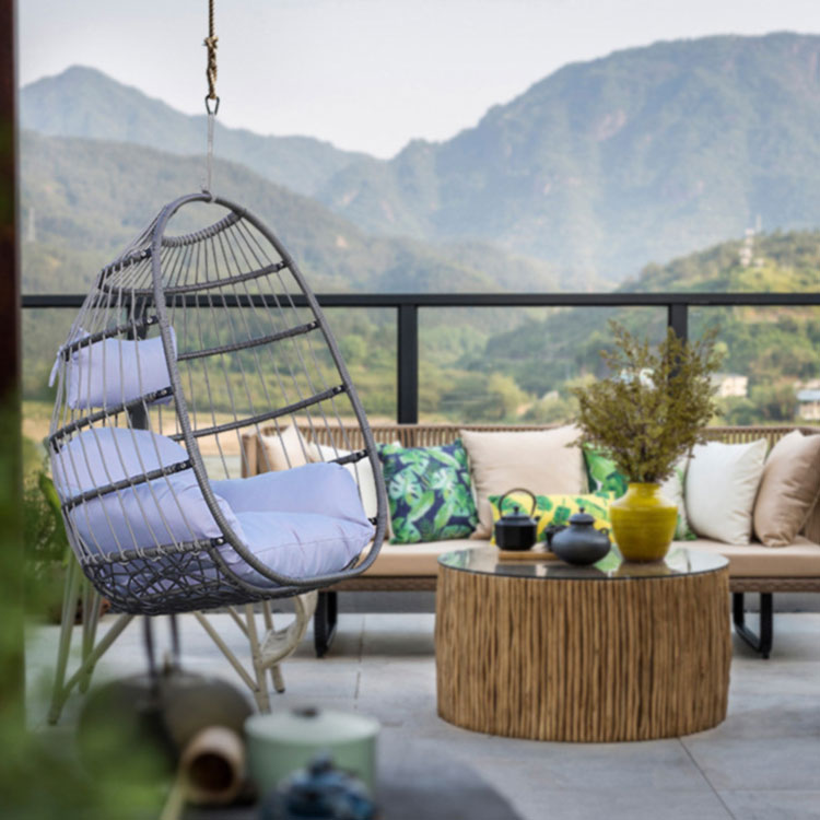 Rattan Egg Swing Chair