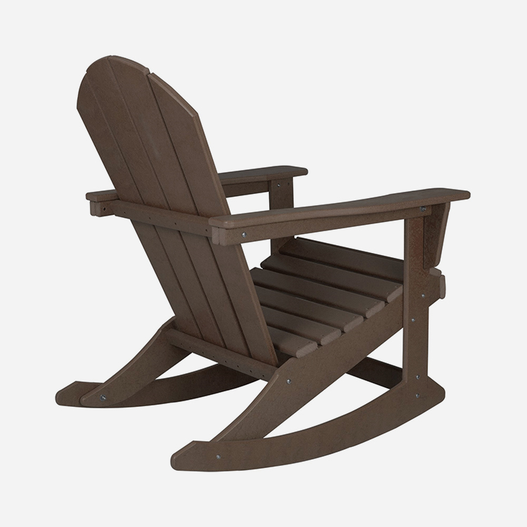 Outdoor Plastic Adirondack Rocking Chair