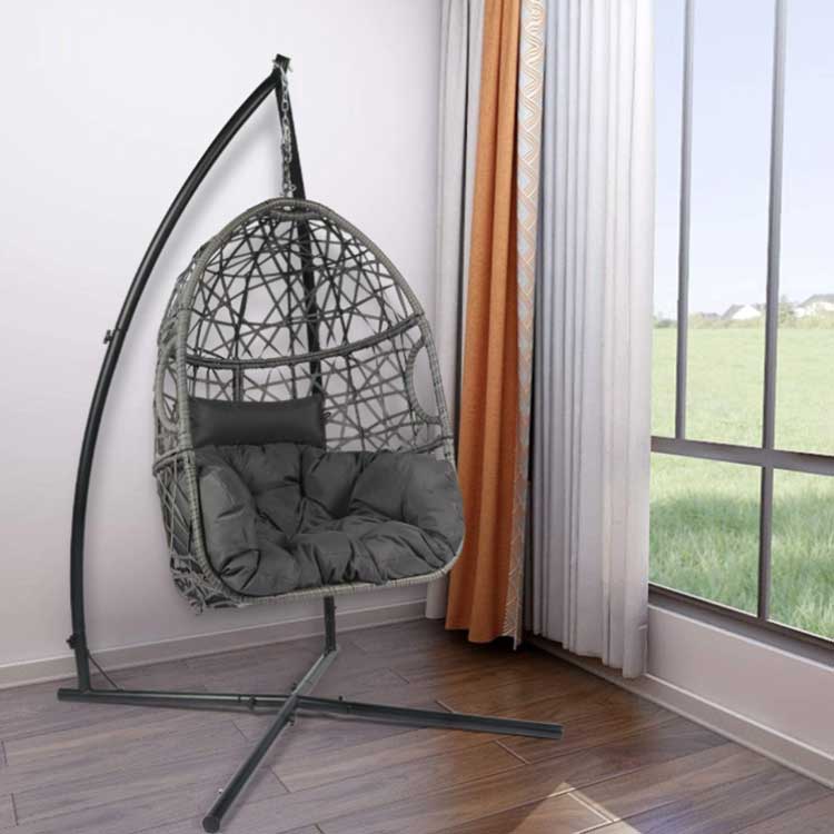 Hanging Swing Chair Frame with x Base
