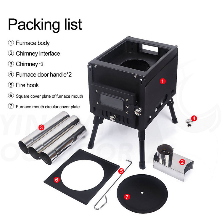 Camping Wood Tent Stove