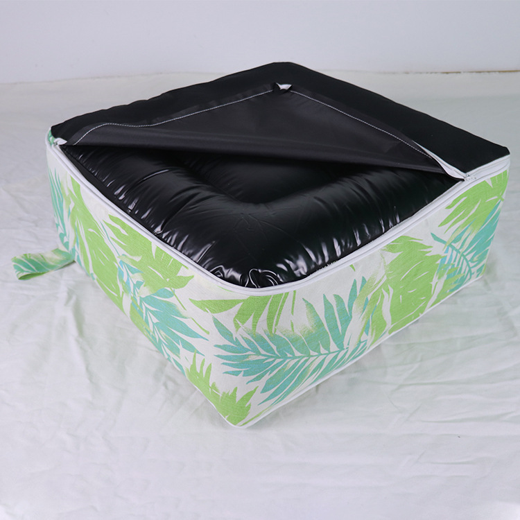 Rectangle Lazy Inflatable Stool Ottoman
