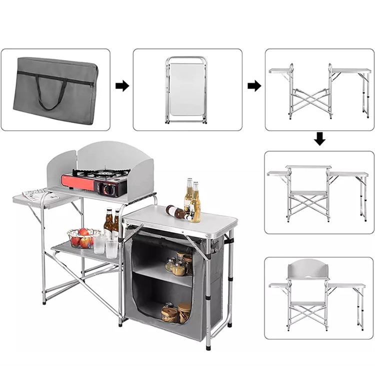 Outdoor Camping Kitchen Table