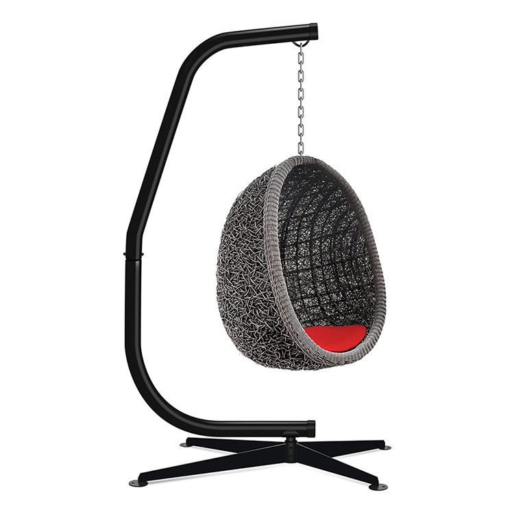 Metal Hanging Hammock C-Stand for Chair