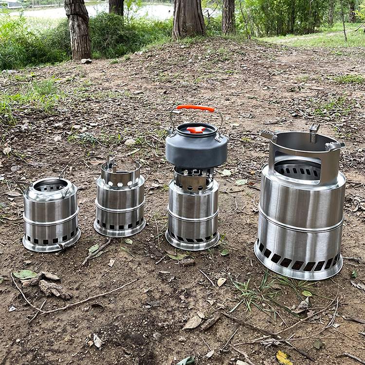 Camping Wood BBQ Stove