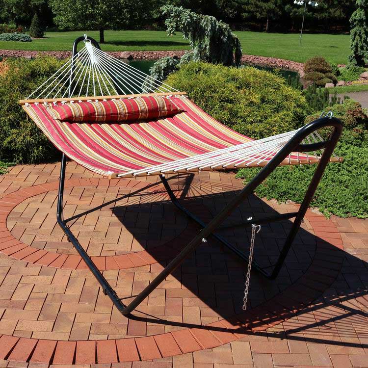 Multi-Use Heavy-Duty Steel Hammock Stand