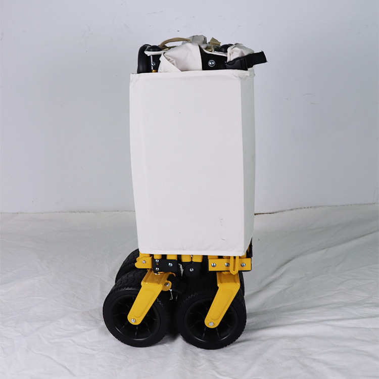 Outdoor Collapsible Beach Wagon Cart