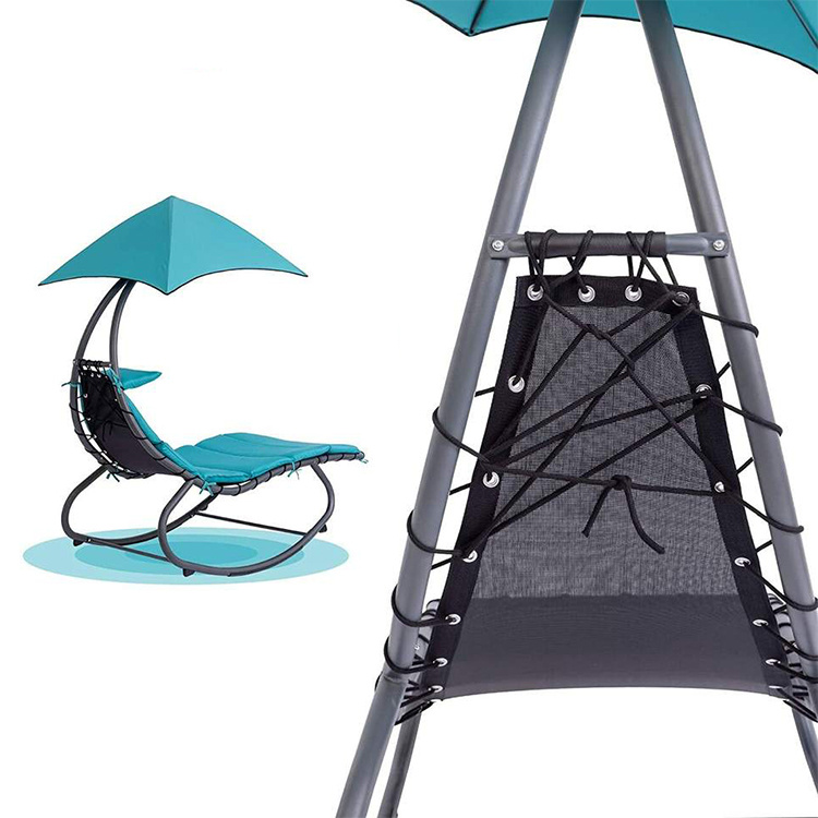 Patio Rocking Lounge Swing Recliner Chair