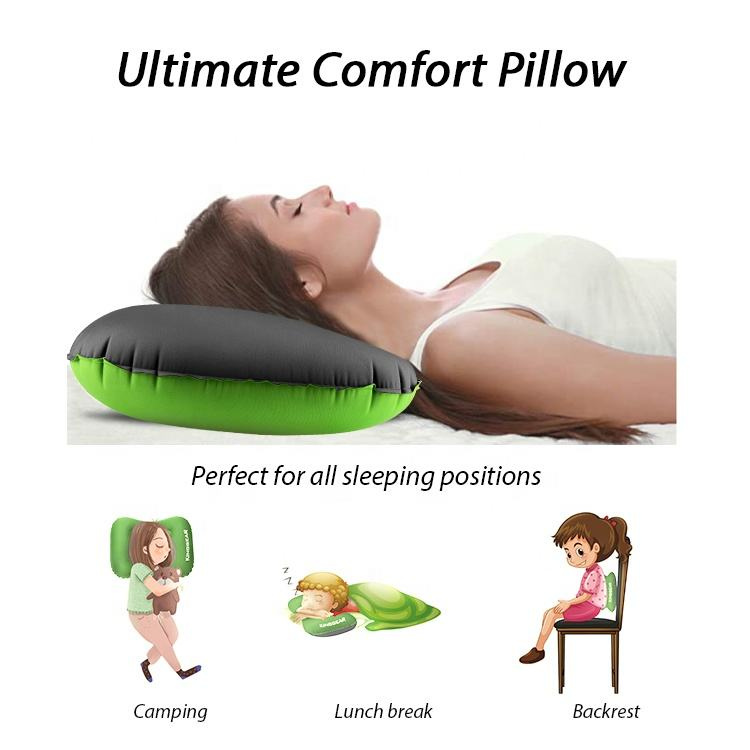 Inflatable Camping Travel Pillow