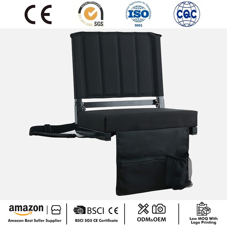Portable Stadium Chair with Cup Holder