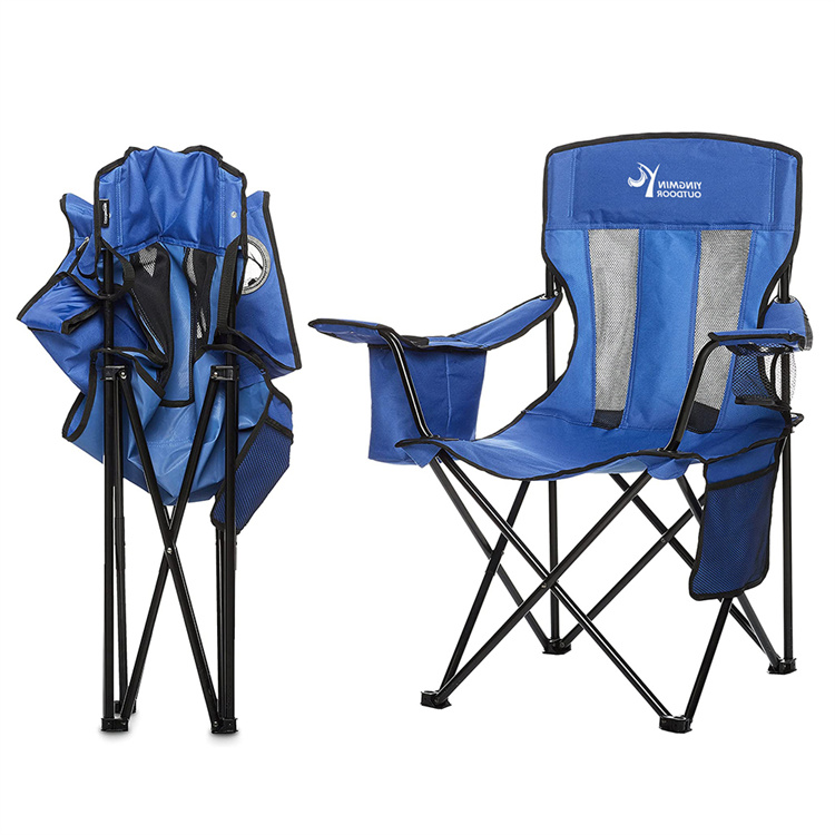 Portable Folding Camping Chair with Cooler