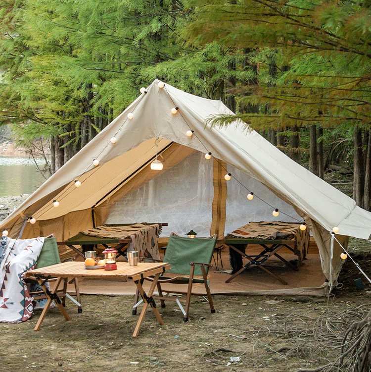 Camping Canvas Cabin Bell Tent