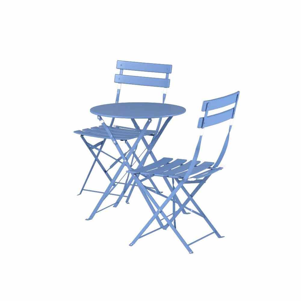 Outdoor 3 Piece Folding Bistro Furniture Set