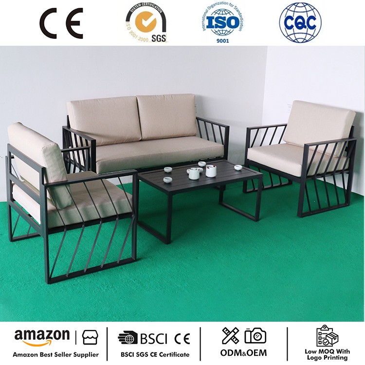 Newest 4 Pcs Patio Conversation Set