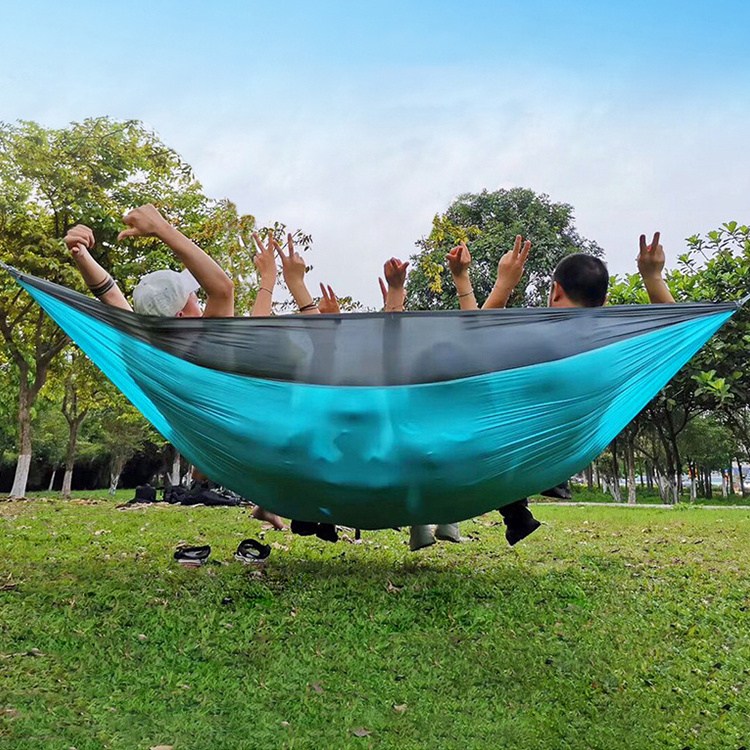 Outdoor Lightweight Nylon Parachute Hammock